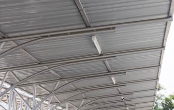 installing Four Lanes metal roofing